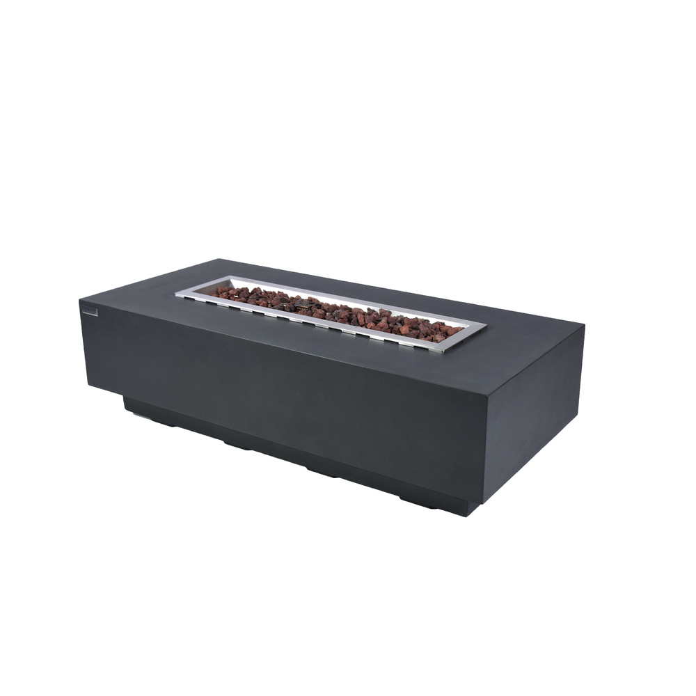 Elementi - Granville Fire Table - Dark Gray - Ng