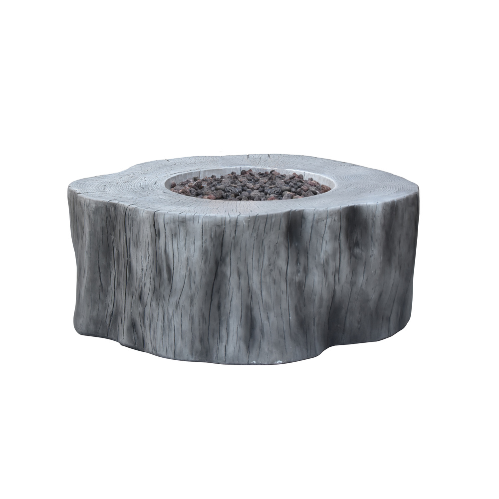 Elementi - Manchester Fire Table - Classic Gray - Ng