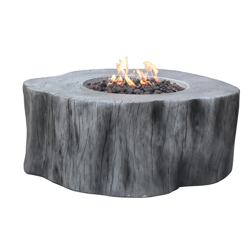 Elementi - Manchester Fire Table - Classic Gray - Ng