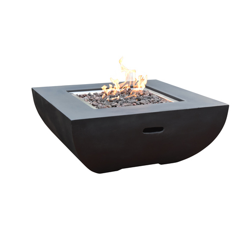 Modeno - Aurora Fire Table Square Black - NG