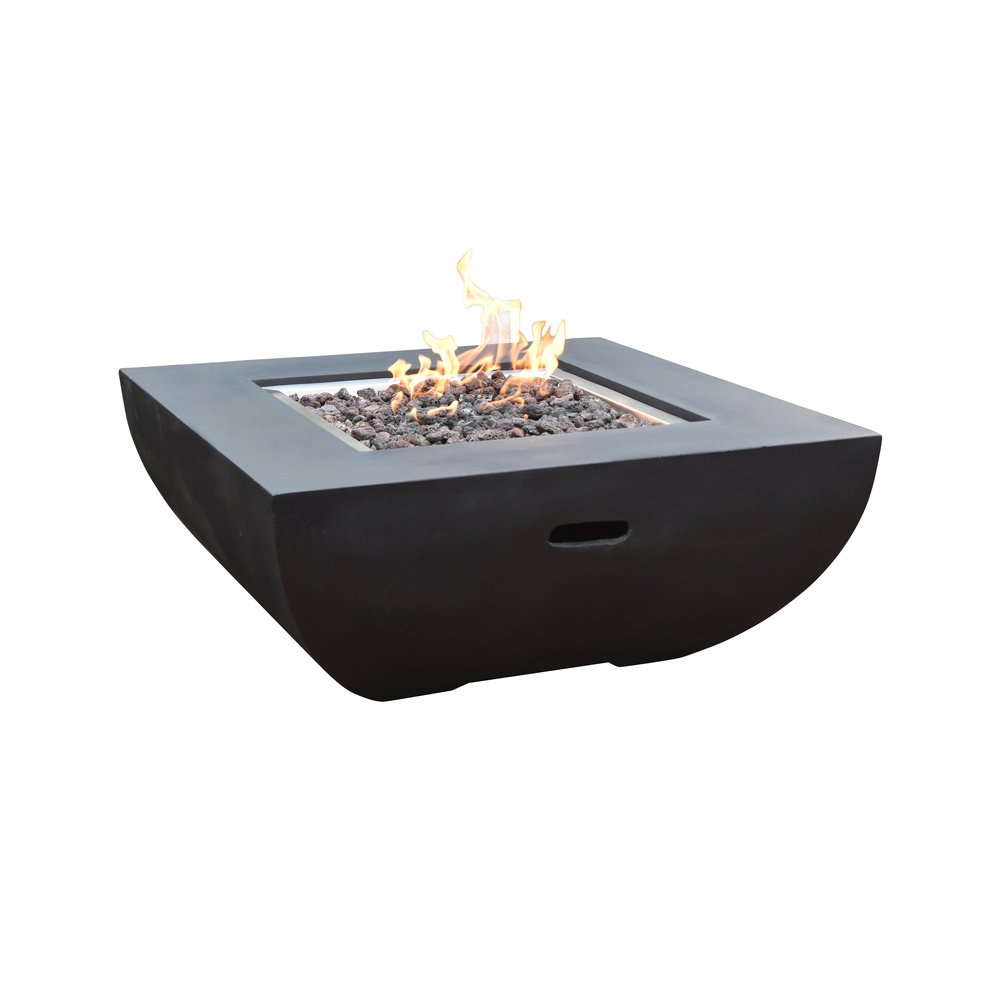 Modeno - Aurora Fire Table Square Black - Ng