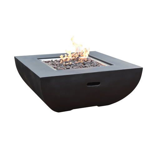 Modeno - Aurora Fire Table Square Black - Lp