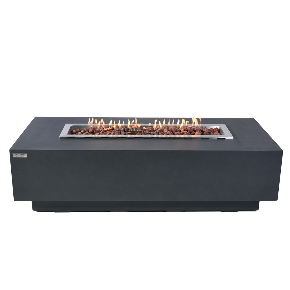 Elementi - Granville Fire Table - Dark Gray - LP