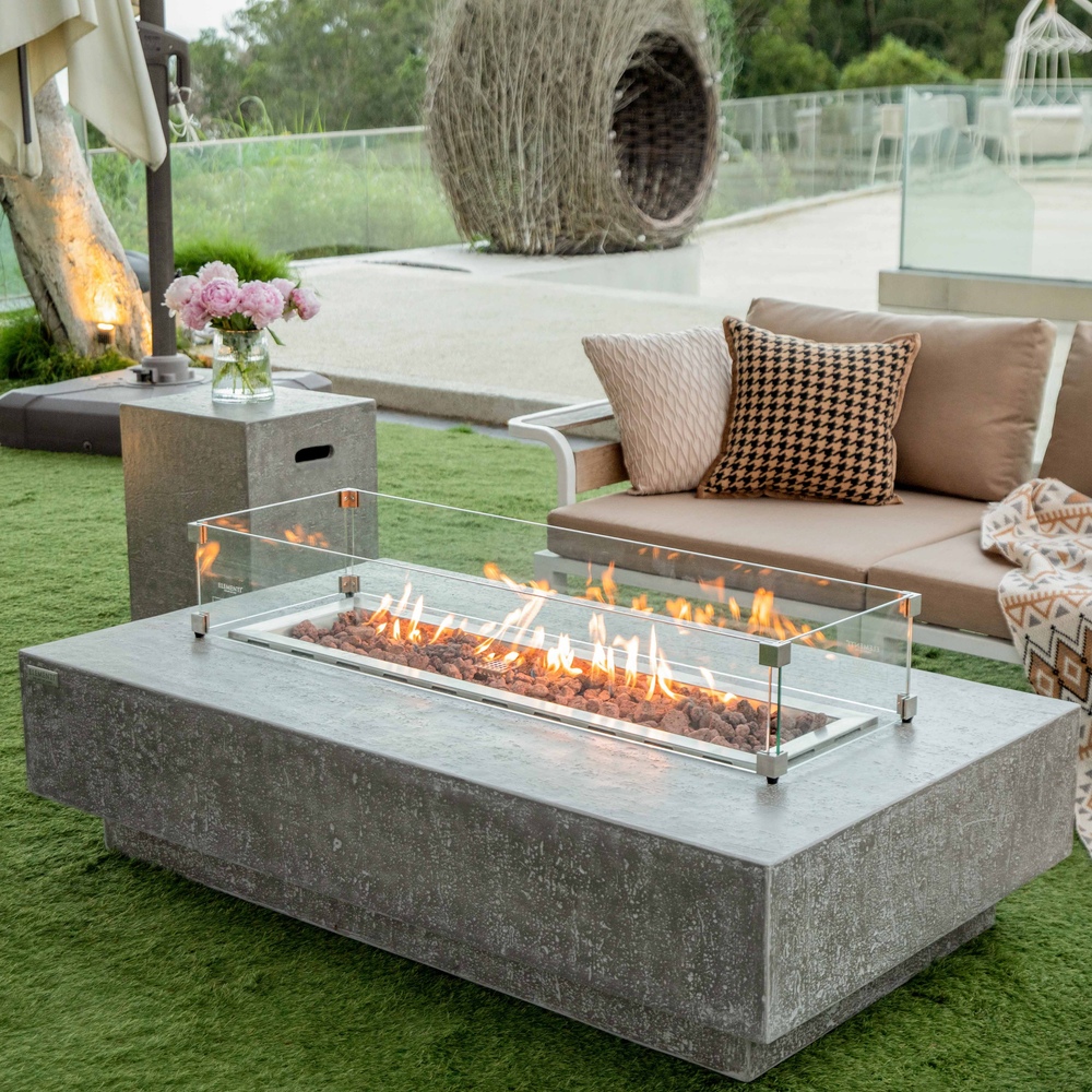 Elementi - Hampton Fire Table - Lp