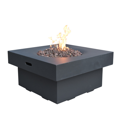 Modeno - Branford Fire Table - Black - Lp