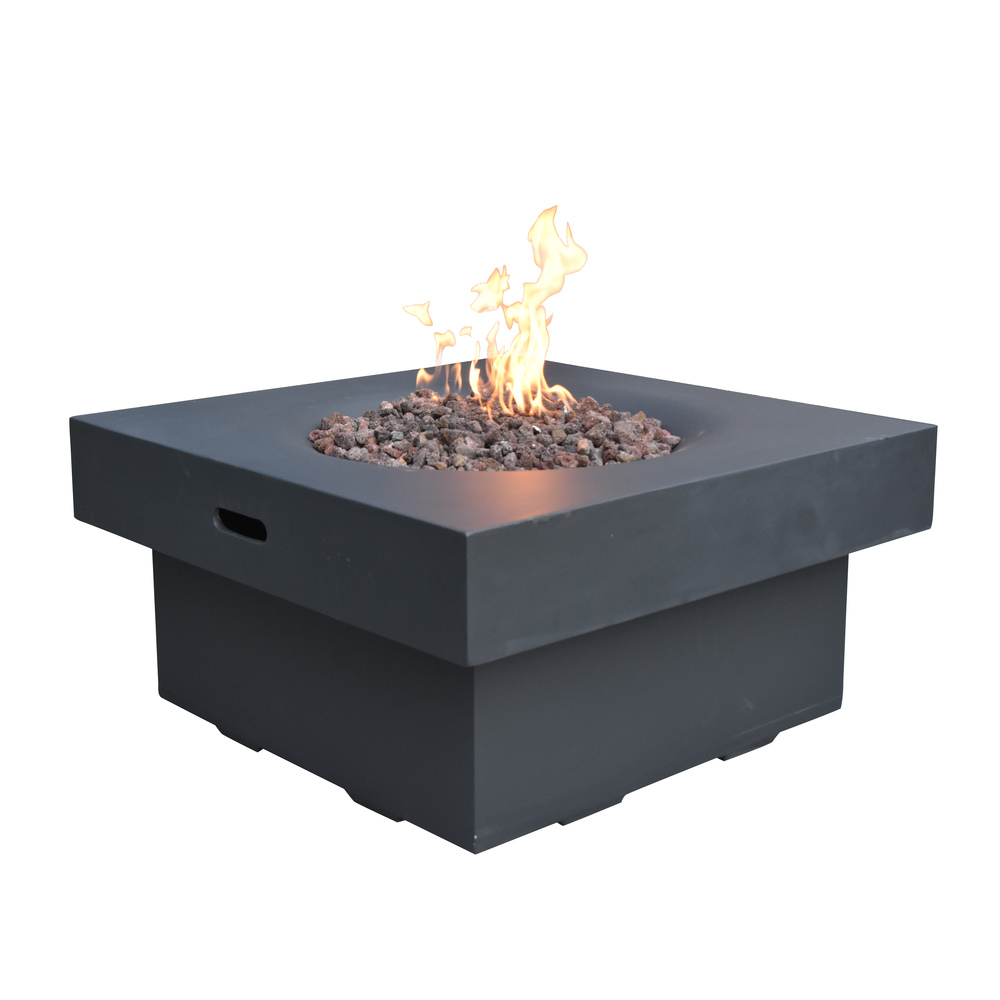 Modeno - Branford Fire Table - Black - LP