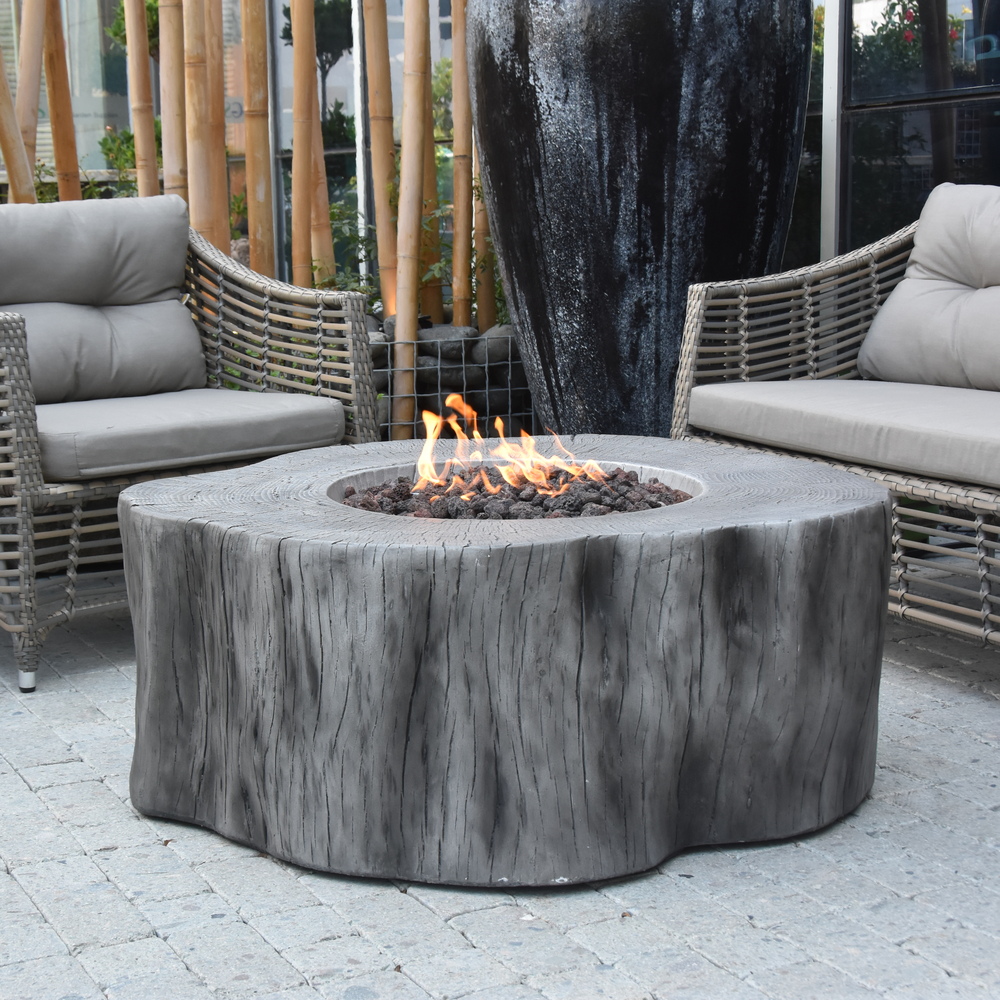 Elementi - Manchester Fire Table - Classic Gray - Lp