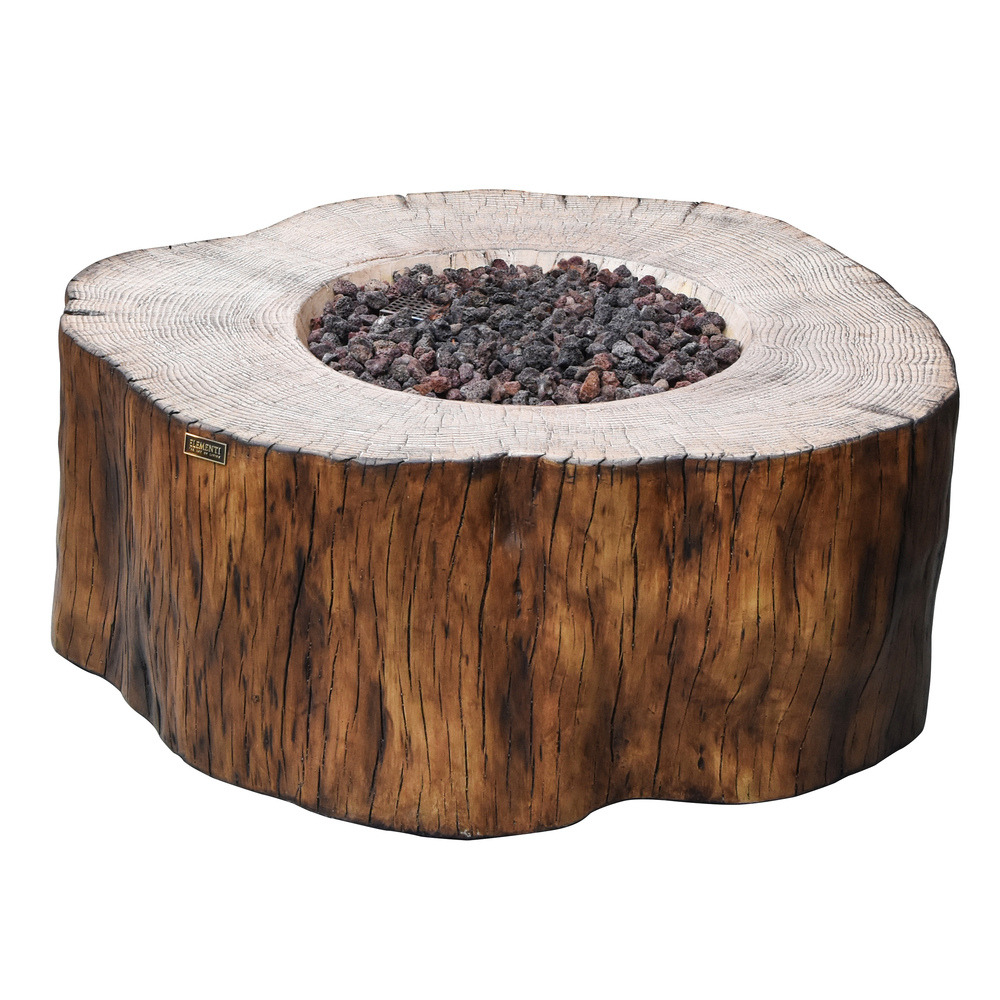 Elementi - Manchester Fire Table - Redwood - Lp