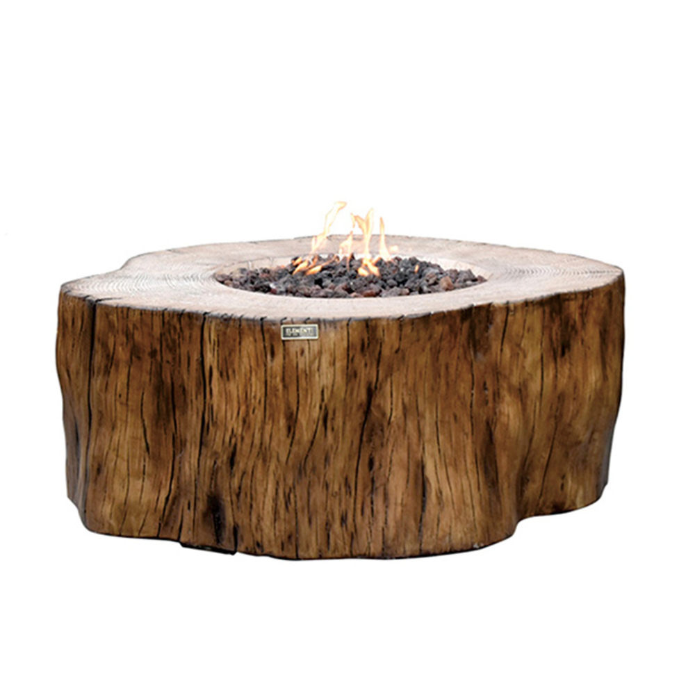 Elementi - Manchester Fire Table - Redwood - Lp