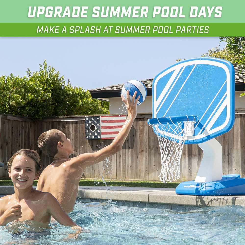 Gosports - Splash Hoop Pro Pool Basketball - Blue