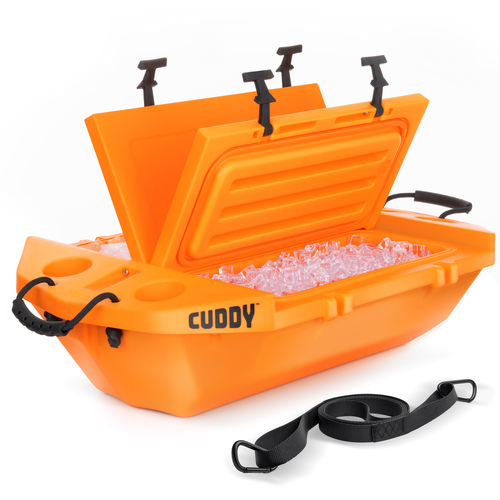 Gosports - Cuddy Floating Cooler And Dry Storage 40qt - Orange