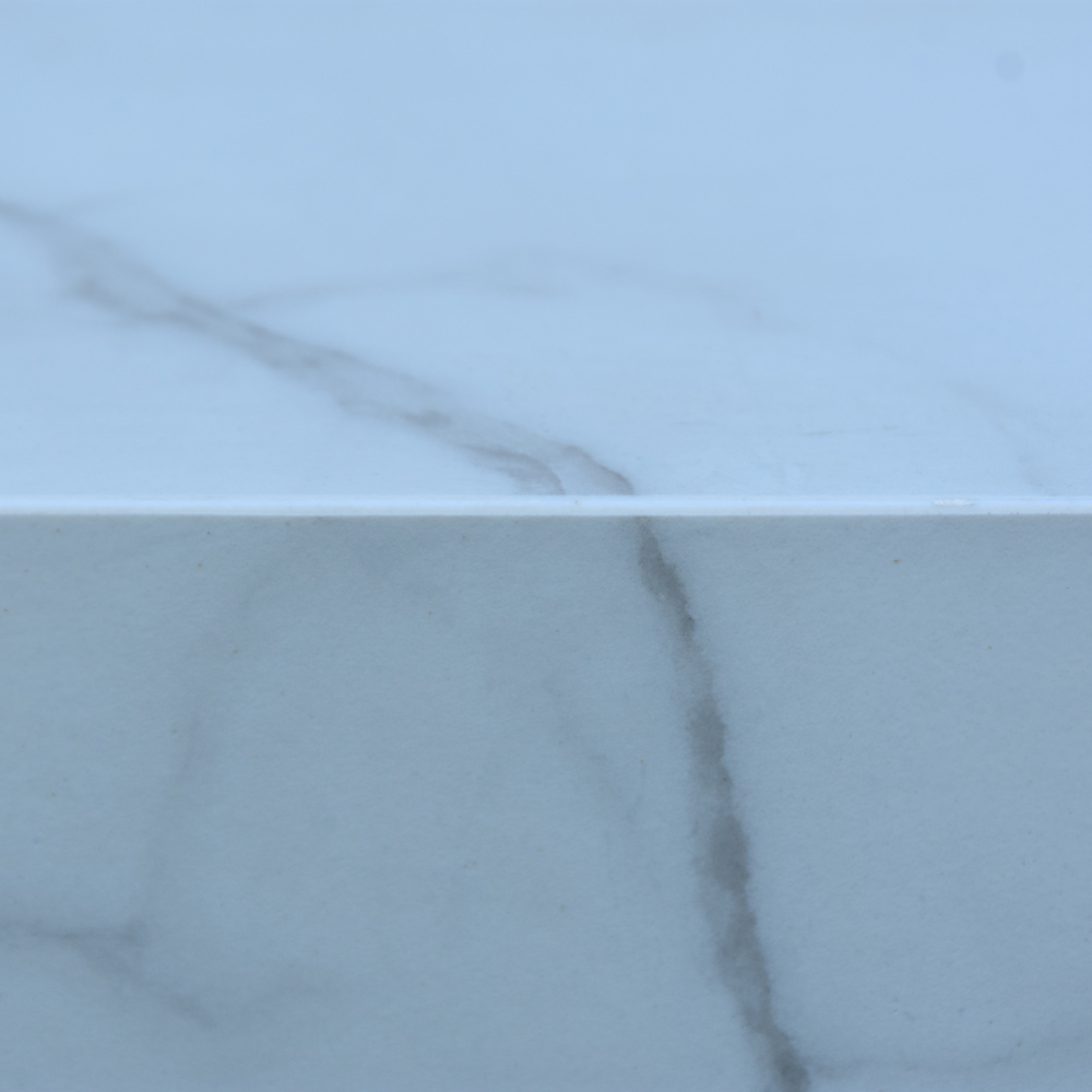 Elementi Plus - Carrara Porcelain Fire Table - White Rectangle - LP
