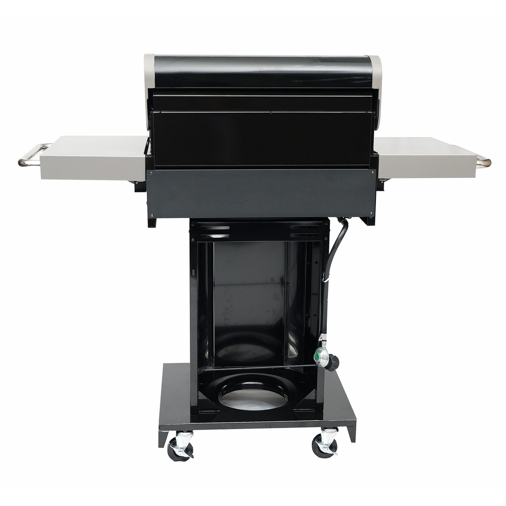 Kenmore - 3 Burner Pedestal Gas Grill - Black 