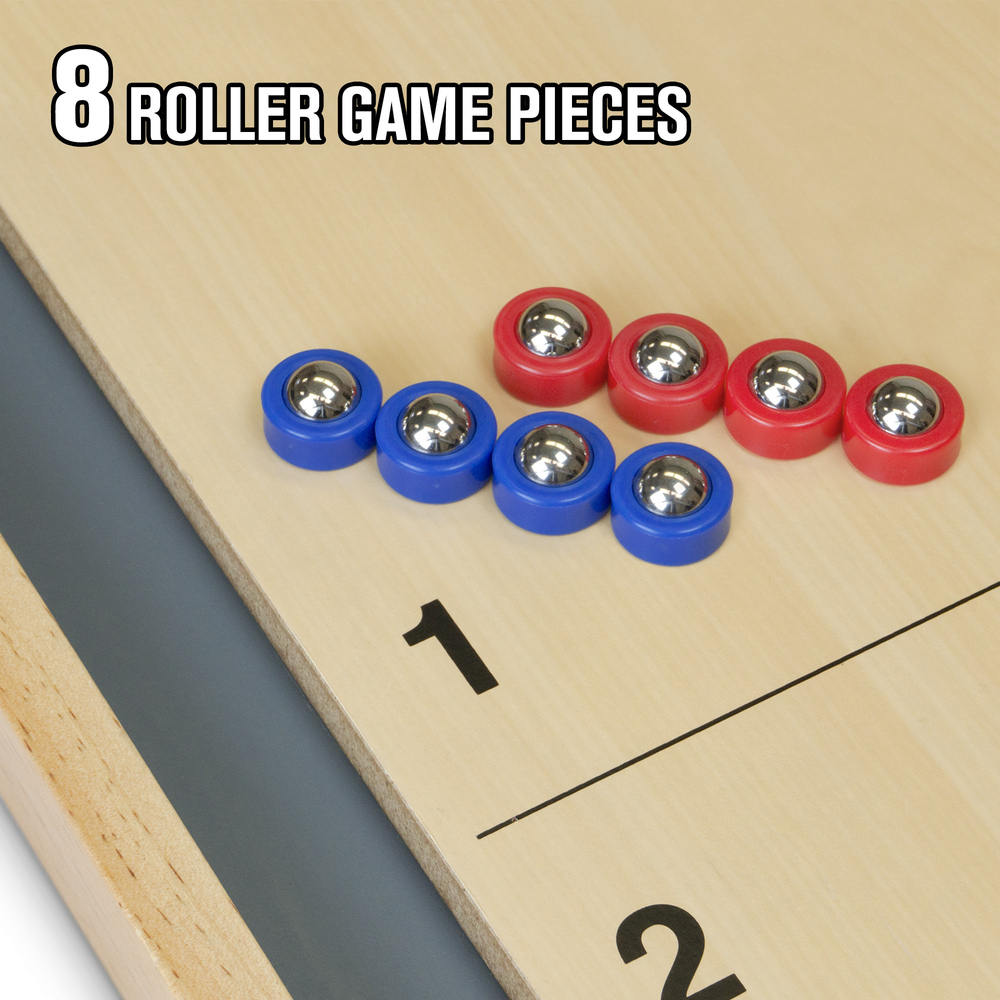 Gosports - Shuffleboard And Curling 2-in-1 Board Game