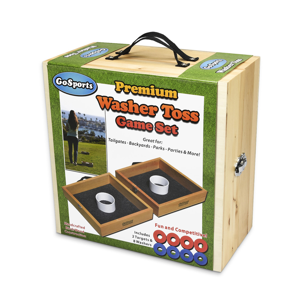 GoSports - Premium Birch Wood Washer Toss Game