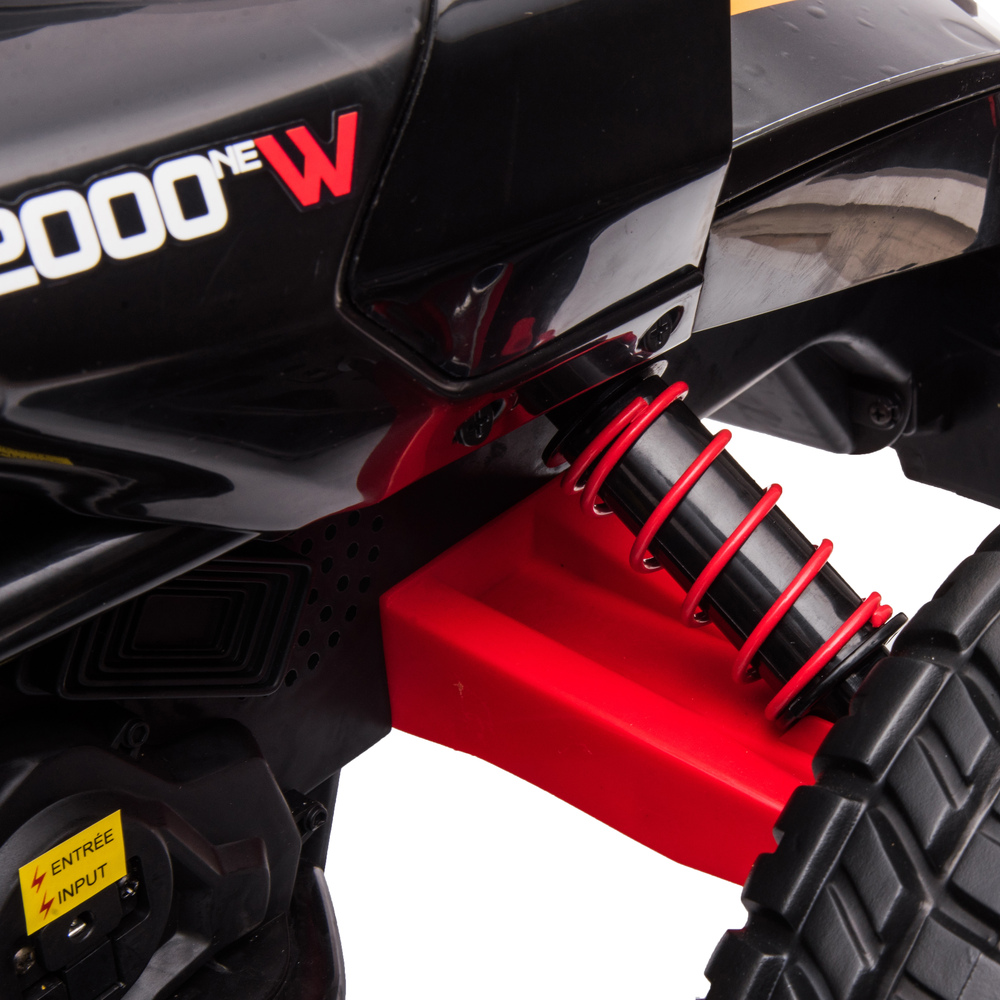 Freddo - Spider 3-wheel Motorcycle 2-seater - Black