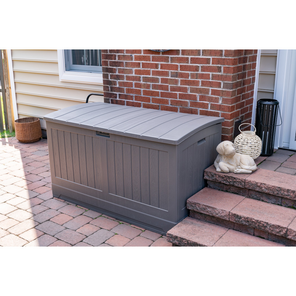 Suncast - 200 Gal. Extra Large Deck Box - Stoney