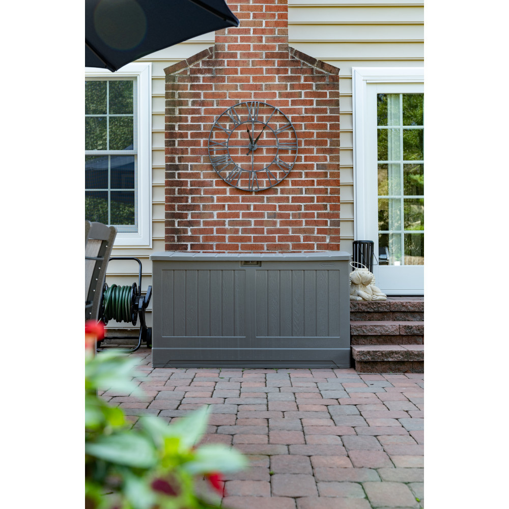 Suncast - 200 Gal Extra Large Deck Box - Stoney