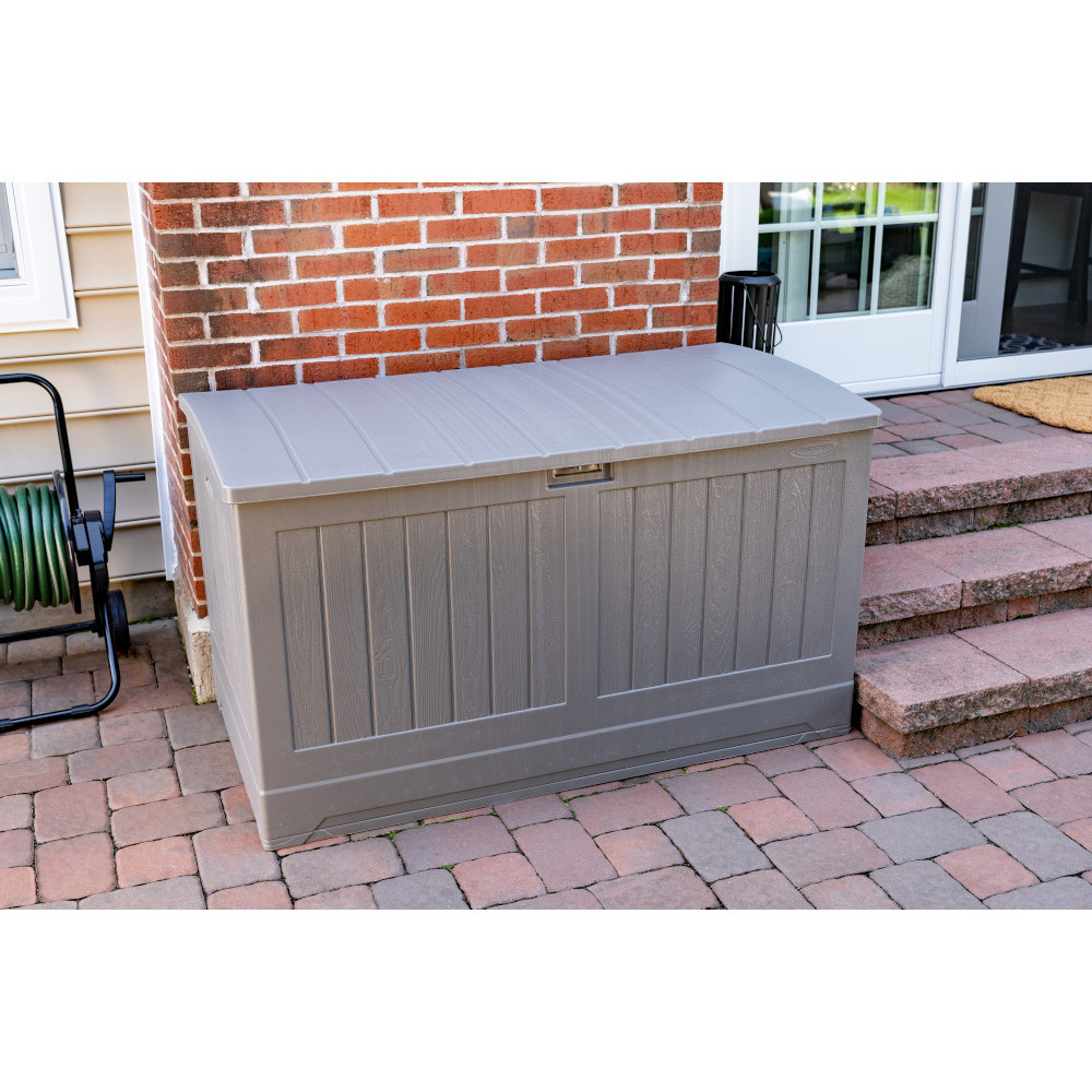 Suncast - 200 Gal Extra Large Deck Box - Stoney