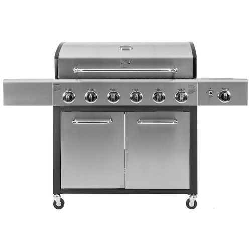 Kenmore - 6 Burner Xl Gas Grill Plus Side Burner