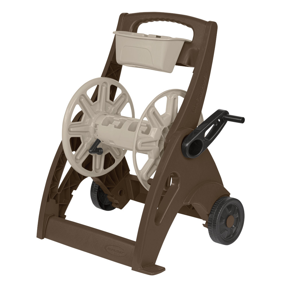 Suncast - 225 Ft Hosemobile® Hose Reel Cart S/bin - Mocha