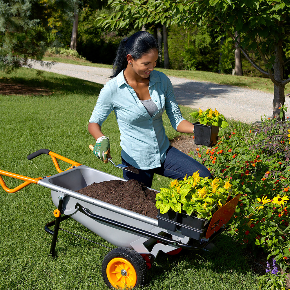 Worx - Aerocart 8-in-1 Yard Cart/wheelbarrow/dolly