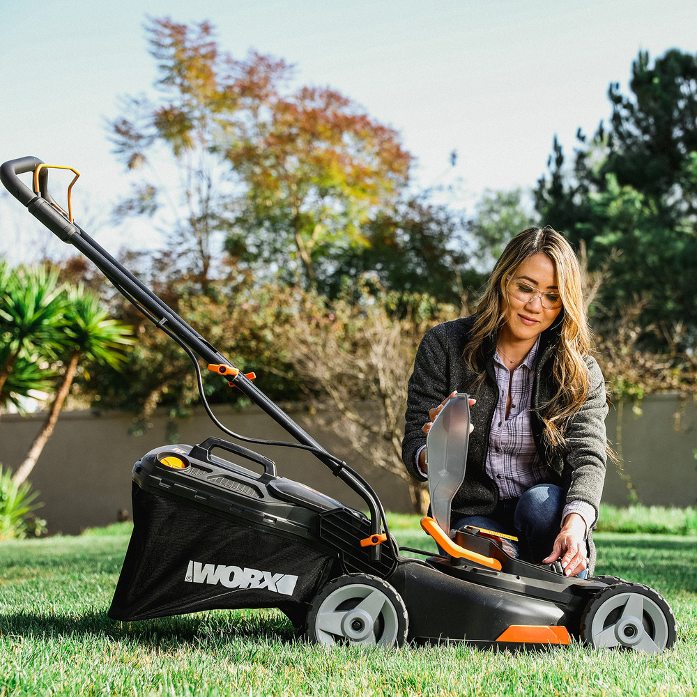 Worx - 40v 17 In. Push Lawn Mower