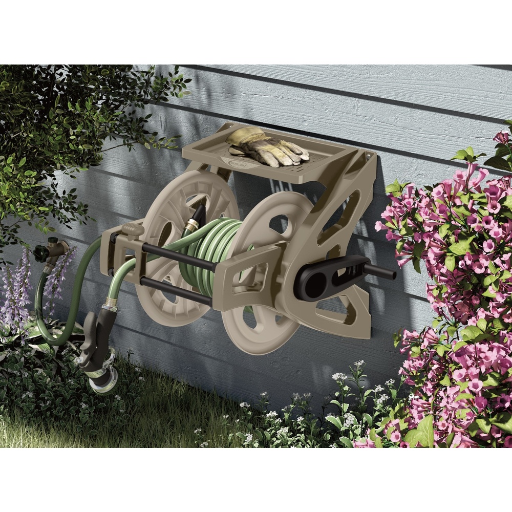 Suncast - 175 Ft Capacity Slide Trak Hose Handler Hose Reel