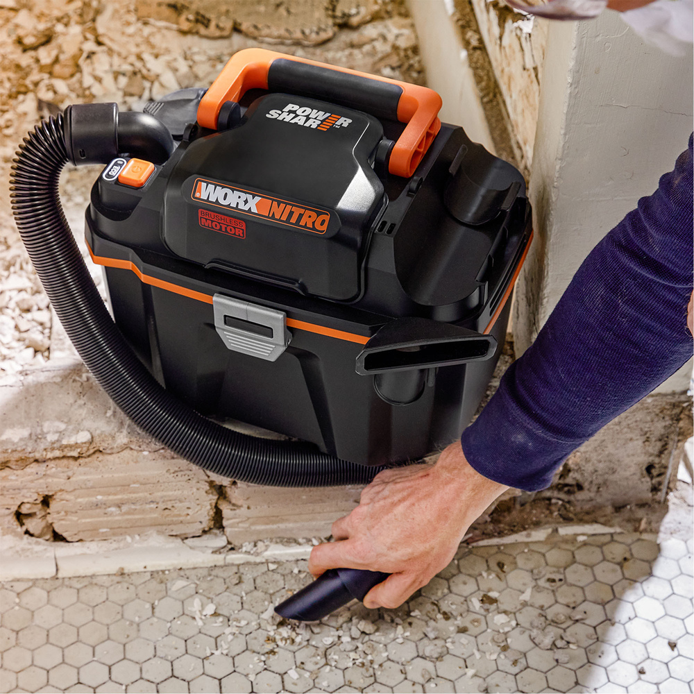 Worx - 20V Cordless 2.1 Gal Wet/Dry Vac