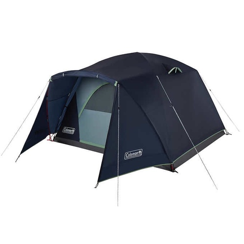 Coleman - 6-person Skydome Full Fly Vestibule Tent - Blue Nights
