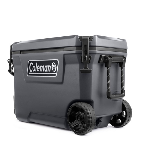 Coleman - 65 Qt Convoy Wheeled Cooler - Dark Stone