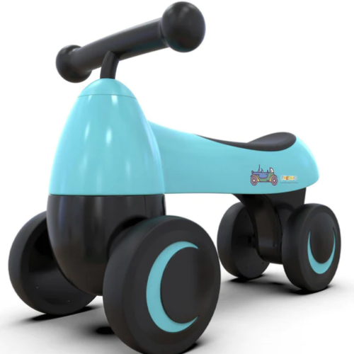 Freddo - 4 Wheel Balance Bike - Blue