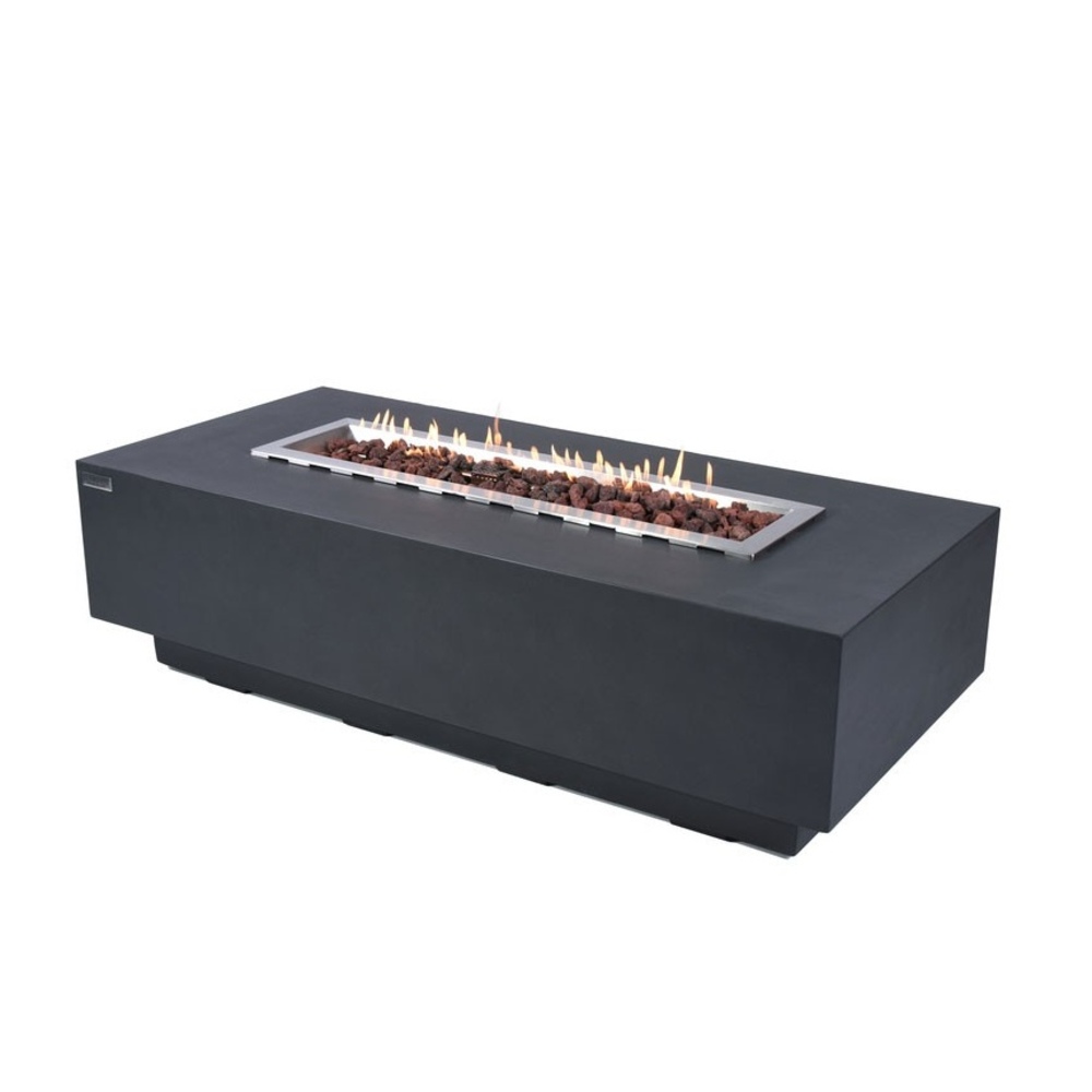 Elementi - Granville Fire Table - Dark Gray - Lp