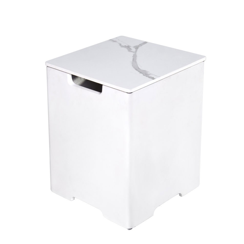 Elementi Plus - Tank Cover - Porcelain Top - White (ONB02-101BW)