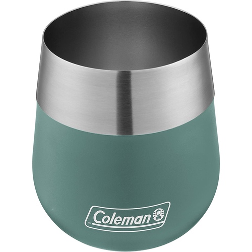 Coleman - Claret Insulated Wine Glass - SeaFoam
