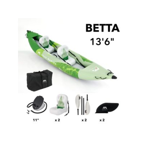 Aqua Marina - 2022 Betta-412 Recreational 2-person Kayak