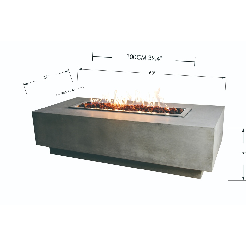 Elementi - Granville Fire Table - Ng