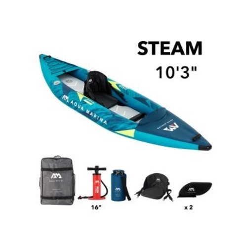 Aqua Marina - 2022 STEAM-312 Versatile/Whitewater 1-person Kayak