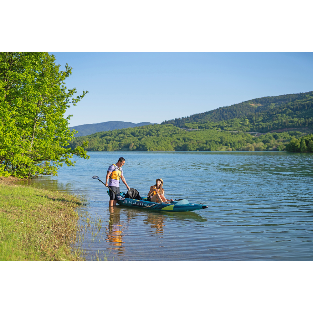 Aqua Marina - 2022 STEAM-412 Versatile/Whitewater 2-person Kayak