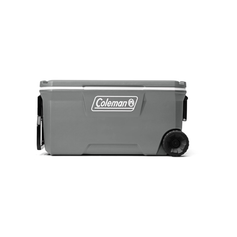 Coleman - 100 Qt Wheeled Cooler 6-day Ice Retention - Gray