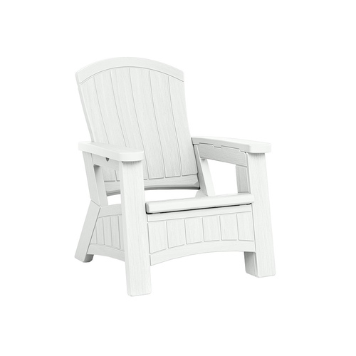 Suncast - Adirondack Chair W/storage - Ice Cube