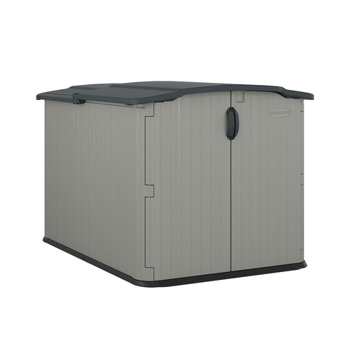 Suncast - Glidetop® Horizontal Shed 98 Cu.ft.- Dove Gray