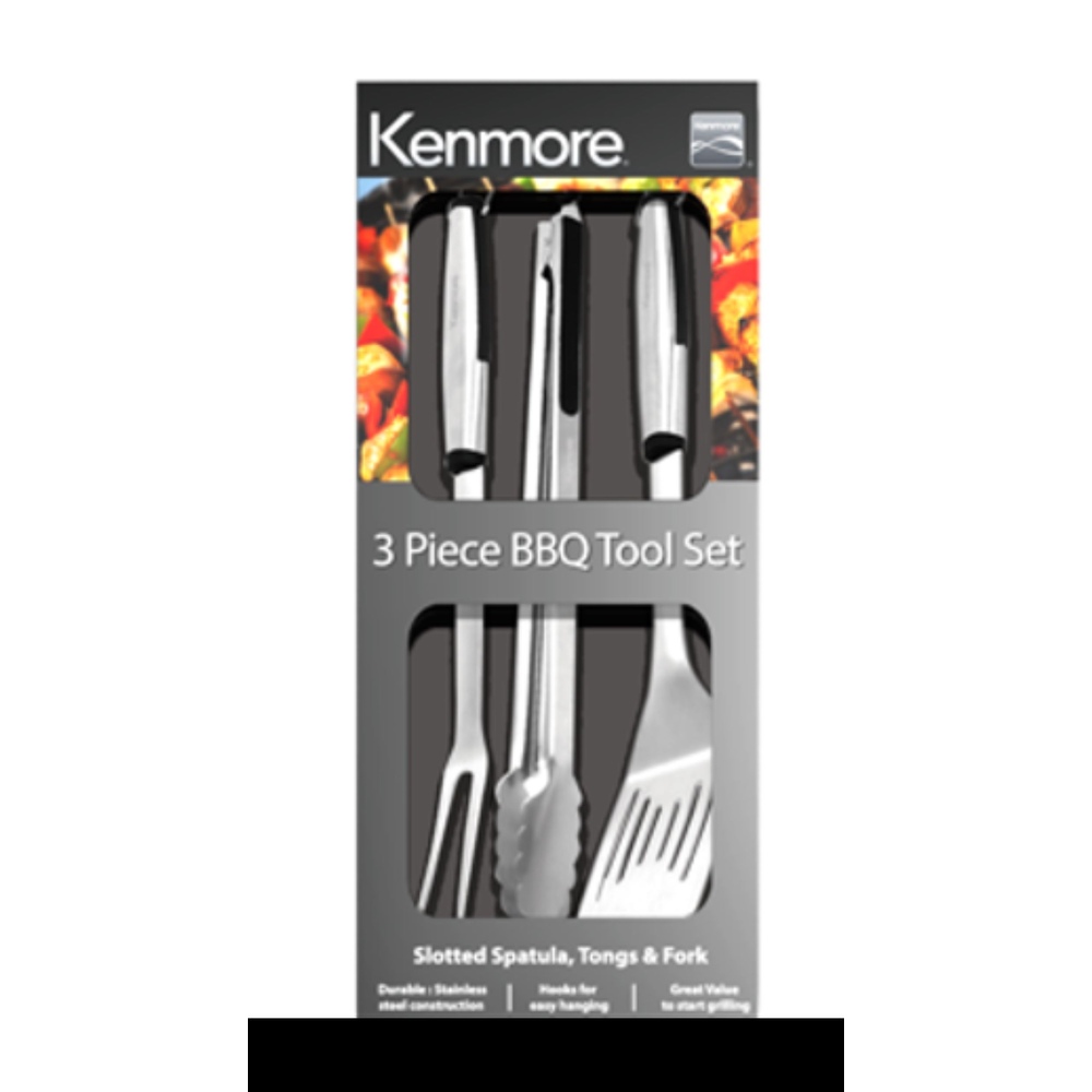 Kenmore - Bbq Tool Set - 3pcs