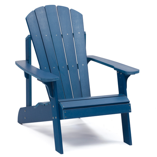 Backyard Lifestyles - Adirondack Chair - Navy Blue