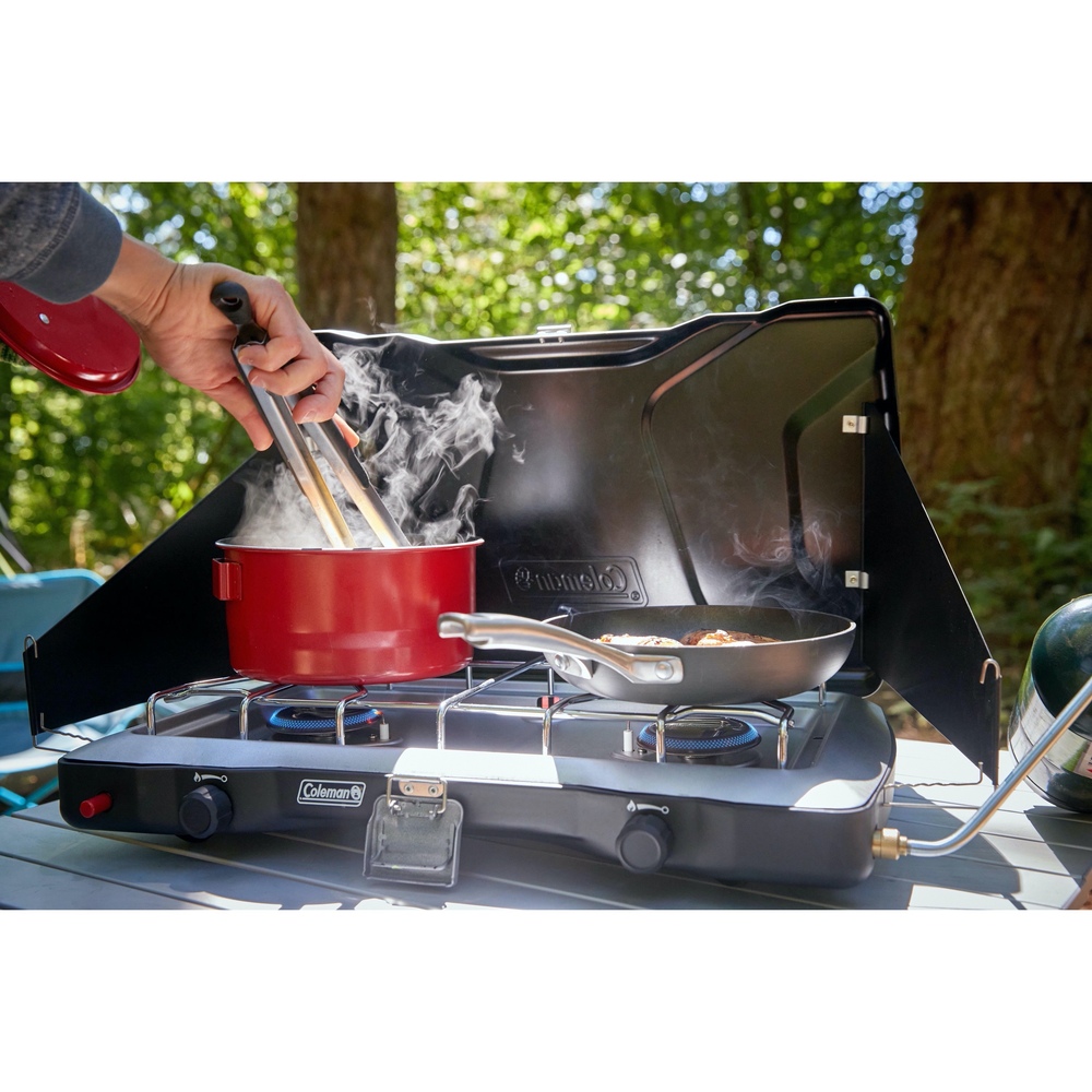 Coleman - Triton™ 2-burner Propane Camping Stove