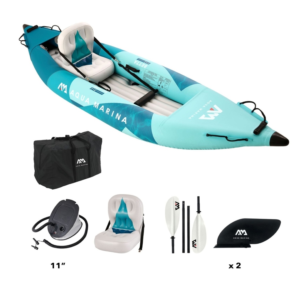 Aqua Marina - Betta 1-person Leisure Kayak (paddle Included)