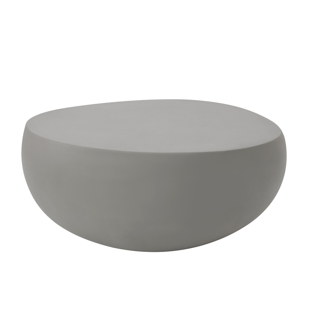 Elementi Home - Ikaria Cobble Coffee Table - Space Gray