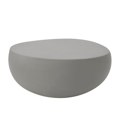 Elementi Home - Ikaria Cobble Coffee Table - Space Gray