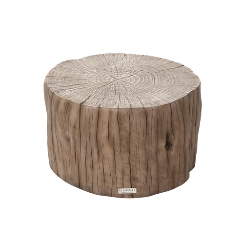 Elementi Home - Daintree Concrete Coffee Table Medium-red Wood