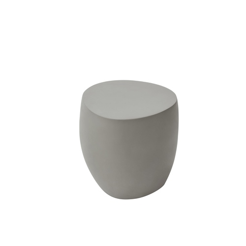 Elementi Home - Ikaria Cobble Side Table - Space Gray